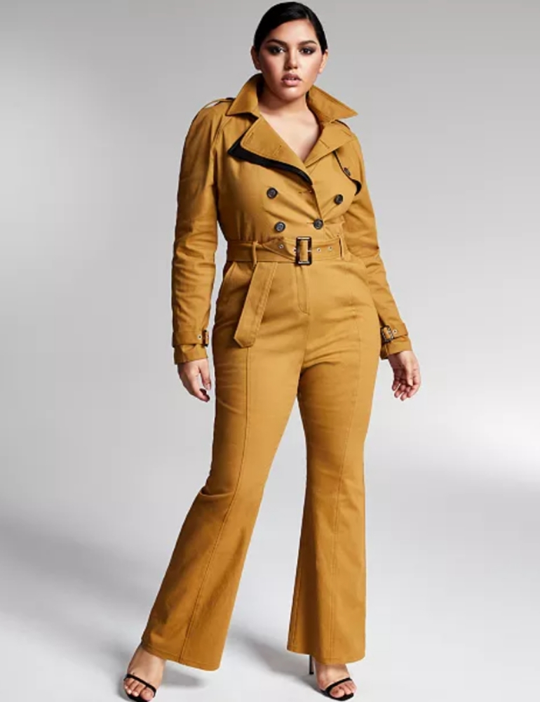 Zerina Akers Bar lll Trench Pant Jumpsuit